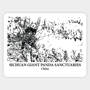 Sichuan Giant Panda Sanctuaries - China Sticker